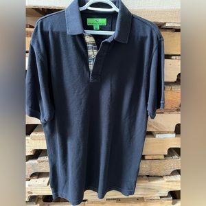 Bristol and Bull black polo shirt